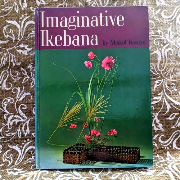 Imaginative Ikebana by Meikof Kasuya - Signed - 1970 Japanese Flower Arranging - Picture 1 of 6